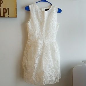 Beautiful white lace dress
